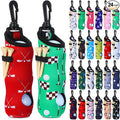 24 Pcs Golf Ball Holder Pouch with Tee Holder Keychain Belt Clip Hook Golf Carry Bag for Women Ladies Man Gifts