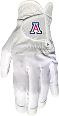 Team Golf NCAA Men's Left Hand Golf Glove, For Right Handed Players, One Size, Includes Removable Double-Sided Magnetic Ball Marker