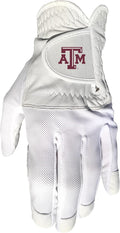 Team Golf NCAA Men's Left Hand Golf Glove, For Right Handed Players, One Size, Includes Removable Double-Sided Magnetic Ball Marker