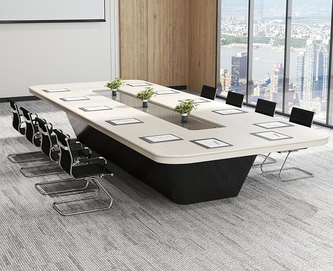 CIMOTA Waiting Room Chairs Leather Office Guest Chair Mid Back Reception Chairs with Sled Base for Meeting/Patient/Conference Room, Black Set of 6