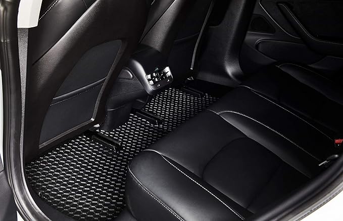 TOUGHPRO Full Set Floor + Cargo Mats Accessories Set for Audi Q7 All Weather Heavy Duty (Made in USA) Black Rubber 2007 2008 2009 2010 2011 2012 2013 2014 2015