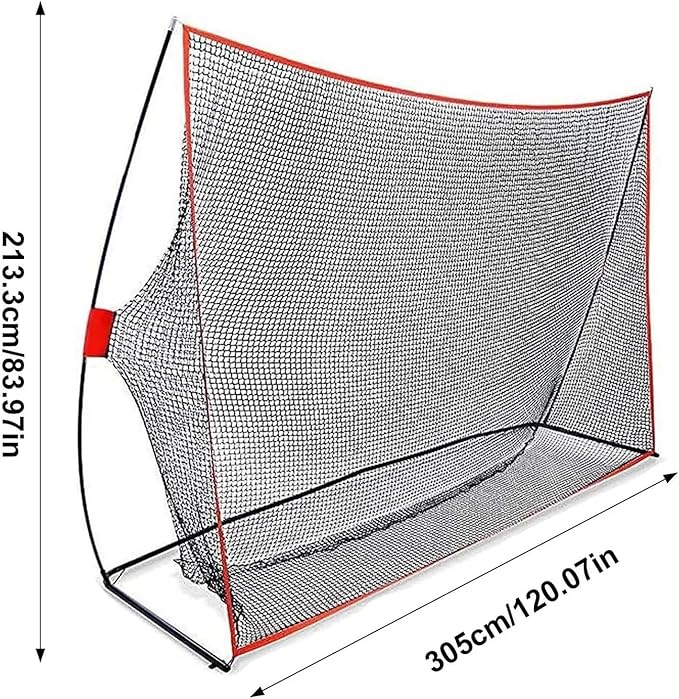 Outdoor Golf Practice Net, Portable Training Net for Backyard and On-Course Skill Development