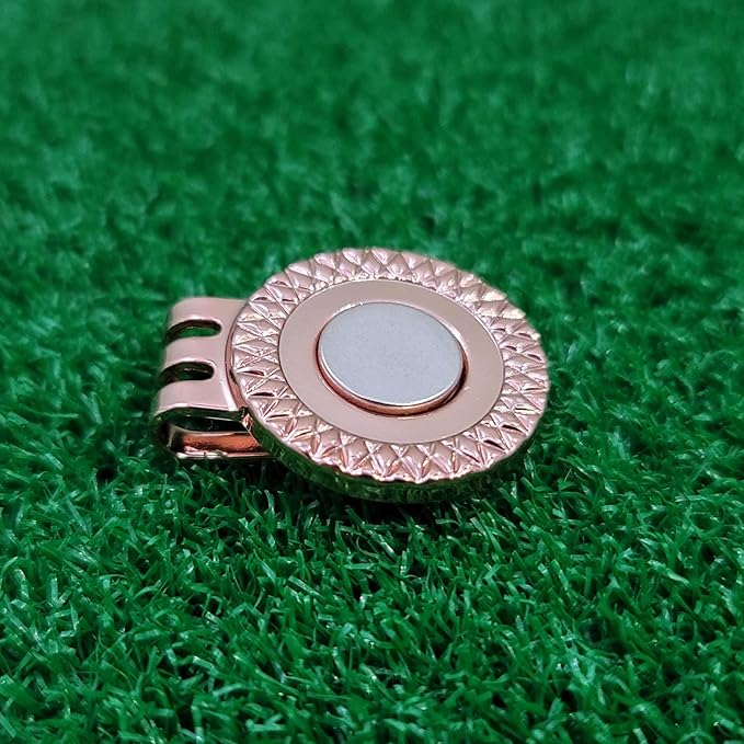 scorpy Golf Level Ball Marker with Metal Bead and Hat Clip, High Precision Putting Green Reading Aid Golf Accessories, Precision Alignment Tool for Perfect Putts