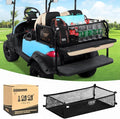 10L0L 4 Passenger Golf Cart Cargo Net for Yamaha,Club Car DS/Precedent, EZGO TXT/RXV, Adjustable Elastic Storage Net, Cargo Mesh Organizer Nets with Strong Buckle