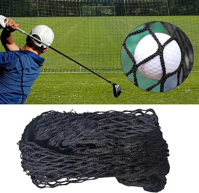 Golf Practice Net Sports Netting Portable Multipurpose Sports Barrier Backstop for Baseball Soccer Yard Garage