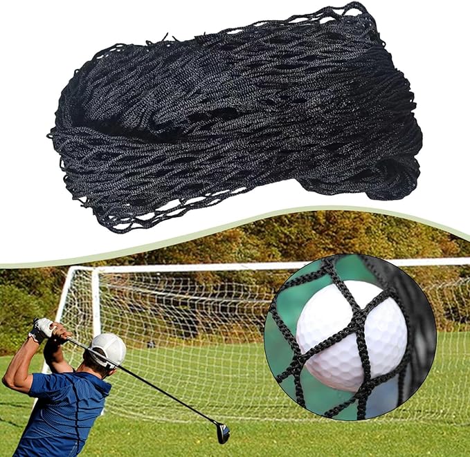 Golf Practice Net Sports Netting Portable Multipurpose Sports Barrier Backstop for Baseball Soccer Yard Garage