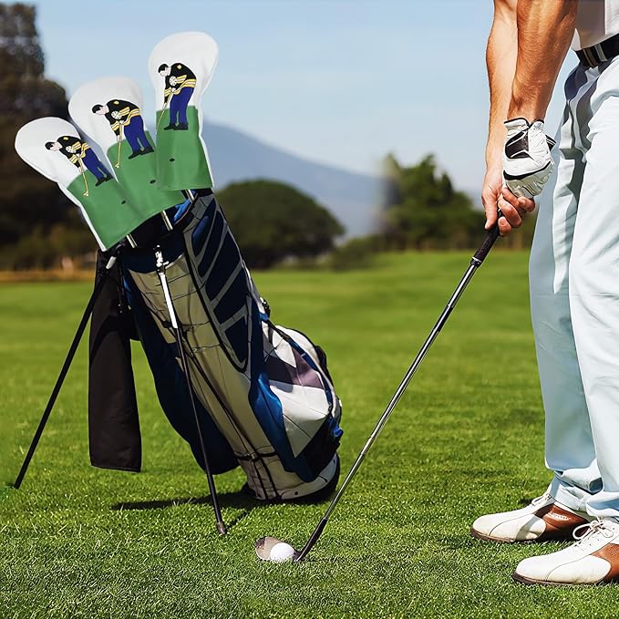 Golf Club Head Covers, Golf Club Covers, Driver Headcover，Driver Cover，Golf Club Covers，Novelty DriverHead Covers