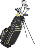 Precise M3 Men’s 14-Piece Golf Set – 460cc Driver, Wood, Hybrid, 6-PW Irons, Putter, Stand Bag, 3 Headcovers and Cover - RH
