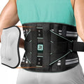 Back Brace for Lower Back for Women Men, Elastic Back Support Belt with 8 Stays for Lifting at Work, Breathable Soft Lumbar Support, Blue M