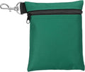 PATIKIL Golf Tee Pouch, Zipper Golf Ball Bag with Metal Lobster Claw Clip for Men Women Valuables Holder