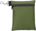 PATIKIL Golf Tee Pouch, Zipper Golf Ball Bag with Metal Lobster Claw Clip for Men Women Valuables Holder
