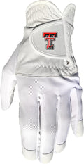 Team Golf NCAA Men's Left Hand Golf Glove, For Right Handed Players, One Size, Includes Removable Double-Sided Magnetic Ball Marker