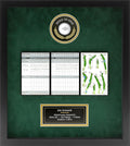Hole-in-One Golf Display Case Frame, 3 or 4 Components for Ball, Scorecard, Photo & Printed Graphic Info Insert (Elite, 3 Components)