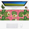 Avocado Gaming Mouse Pad, Desk Mat, Non-Slip Rubber Base Cool Aesthetic MousePads for Computer Laptop Keyboard Office School Home Desktop Accessories Decor 31.5" x 11.8"