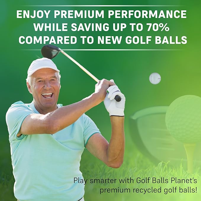 Golf Ball Planet Pro V1x 2023 3A/Good Recycled Used Golf Balls