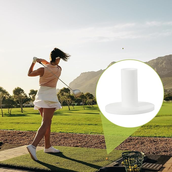 PATIKIL Rubber Golf Tee, Golf Practice Tees Training Driving Range Tee Stable Golf Ball Holder for Outdoor Indoor Hitting Mat