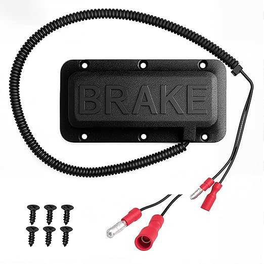 Golf Cart Brake Light Switch Brake Pad Switch Pedal Mount for Club Car EZGO Yamaha Golf Carts