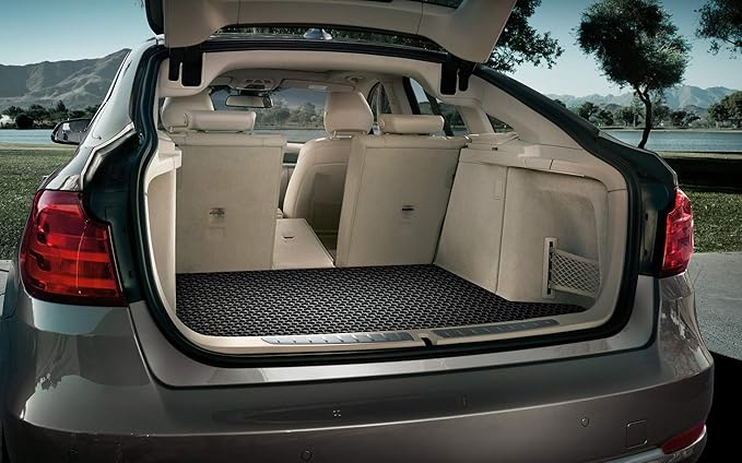 TOUGHPRO Cargo/Trunk Mats Accessories for Infiniti QX60 All Weather Heavy Duty (Made in USA) Black Rubber 2014 2015 2016 2017 2018 2019 2020