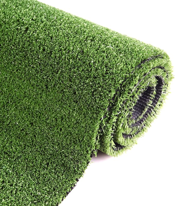 Artificial Grass Turf, 7ft x 75ft 0.4" Pile Height, Indoor Outdoor Fake Astroturf Rug Carpet Mat for Balcony Decor Backyard Patio Backdrop Fence Wall Decorations Dogs