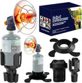 2-in-1 6800 BTU Golf Cart Heater Propane with Storage Box, Adjustable Cup Holder & Camping Base, Compatible with EZGO, Club Car, Yamaha, and More, Golf Cart Accessories (Propane Tank Not Included)