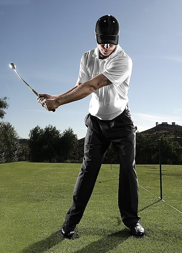 SKLZ Golf Swing Trainer and Warm Up Tool- Essential Golf Accessories for Golfers, Increase Swing Speed, Distance, Balance and Grip Strength