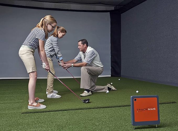 The Original Country Club Elite® by Real Feel Golf Mats® 5' X 8' Simulator Size Golf Mat | Heavy Duty Commercial Practice Mat | Accepts A Real Tee | Swing Down and Through | Indoor/Outdoor