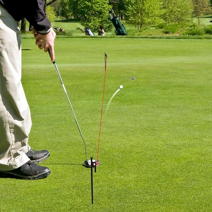 Golf Putting Training Aid, Putting String Line for Guide, Golf Putting Alignment Tool Accessory for Alignment and Practice
