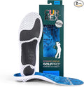 CURREX GolfPro Insoles for Golf Shoes – Arch Support Inserts to Improve Balance, Stability, Comfort & Performance, Help with Foot & Heel Pain Relief – for Men & Women – High Arch, 2XL