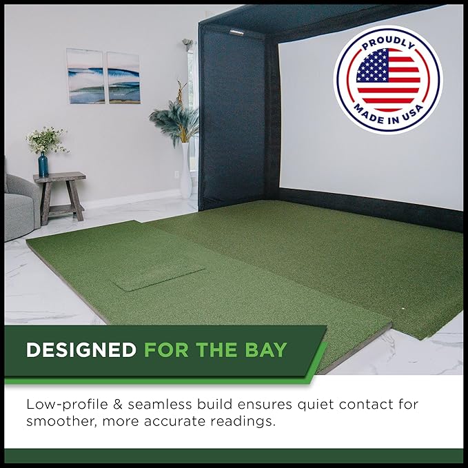 SIGPRO Softy LITE Golf Mat - Lightweight, Space-Saving, Professional-Grade Practice Mat, Realistic Fairway Feel - Replaceable Hitting Strip, Responsive Cushioning & Joint-Friendly