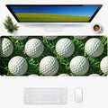 Golf Gaming Mouse Pad, Desk Mat, Non-Slip Rubber Base Cool Aesthetic MousePads for Computer Laptop Keyboard Office School Home Desktop Accessories Decor 31.5" x 11.8"