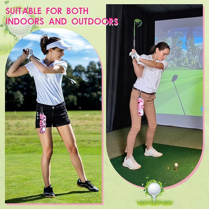 WILLBOND 12 Pcs Golf Ball Tee Holder Neoprene Pouch Golf Ball Carry Bag Multicolor Portable Accessories for Man Woman
