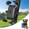 KingofKings Magnetic Golf Cart Phone Holder Mount, Valentine's Day Gifts for Golfers Him Men Dad Women Her, Essential Golf Cart Accessories–Compatible with iPhone, Galaxy, EZGO, Club Car, Yamaha,Icon