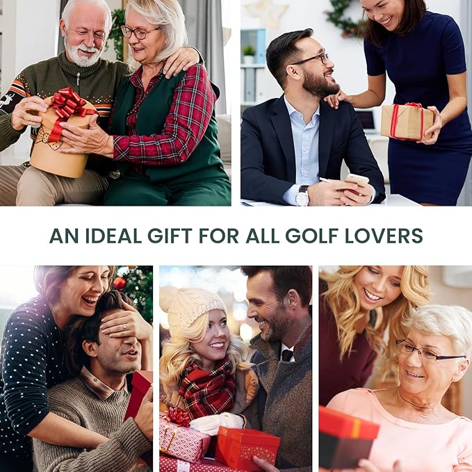 FINGER TEN Golf Club Head Covers Woods Hybrids 1/2/3/4 Pack, Headcovers Men Women 3 5 7 X with Interchangeable Number Tag, Fit All Wood Hybrid Clubs