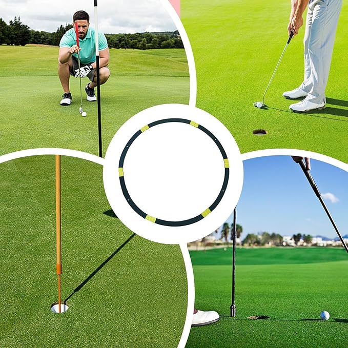 Golf Practice Circles Target | Space-Saving Golff Chipping Excellent Practice Target Circles | Various Forms Golf Accessories for Precision Improvement Chipping and Putting Trainer