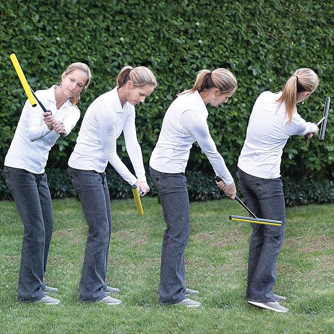 SKLZ Golf Swing Trainer and Warm Up Tool- Essential Golf Accessories for Golfers, Increase Swing Speed, Distance, Balance and Grip Strength