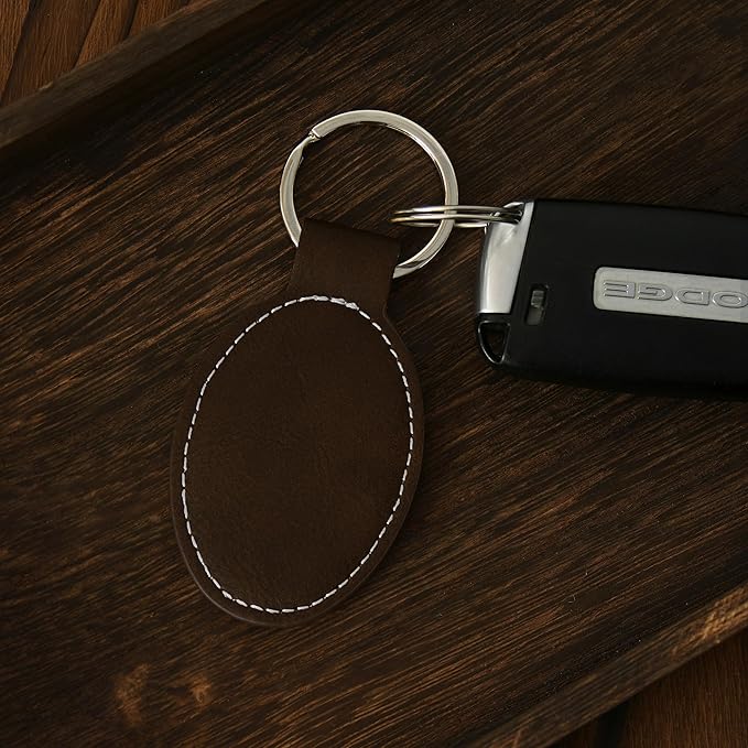 LaserGram Oval Keychain, Water Polo, Personalized Engraving Included