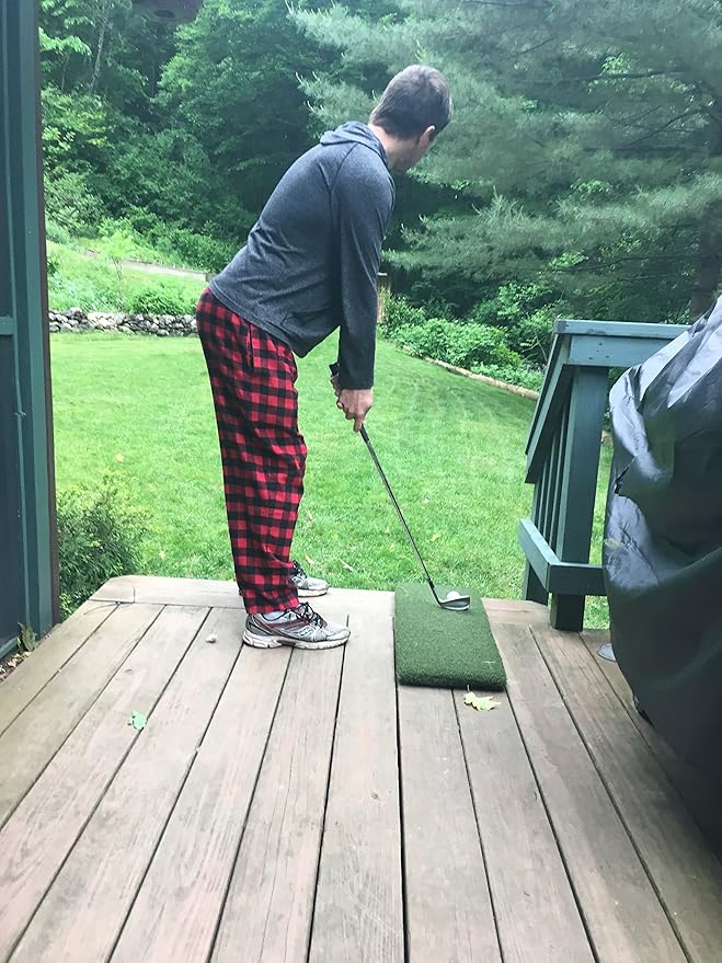 The Original Country Club Elite® by Real Feel Golf Mats® 10”X30” Hitting Strip | Heavy Duty Commercial Practice Mat | Accepts A Real Tee | Swing Down and Through | Indoor/Outdoor