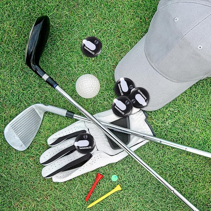 Frienda Golf Score Counter Mini Golf Stroke Counter with One Touch Reset and Simple Attachment to Scorekeeper Glove in