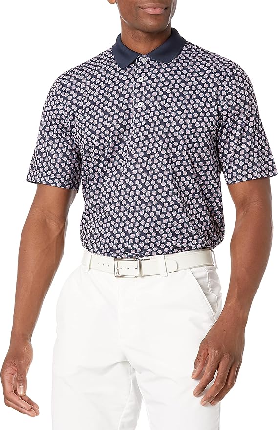 Amazon Essentials Mens Golf Polo Shirt, Moisture-Wicking Quick Dry, Short Sleeve