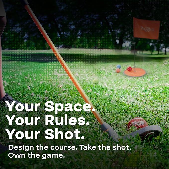 PGA Tour Golf Practice Aids by Golfgen: Premium Chipping Nets, Putting Rings, & Targets, Indoor & Outdoor Training, Improve Accuracy & Control, Master Putting and Chipping, Portable for On The Go