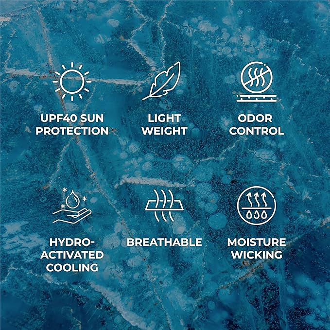 SHAKEitCOOL Original Cooling Towel – Be Cool in Style - Heat Relief, Soft, Lightweight, Sun Protection, Easy Clean - Perfect for Biking, Hiking, Running, Yoga, Golf, Gym, Baseball - Vintage Bike