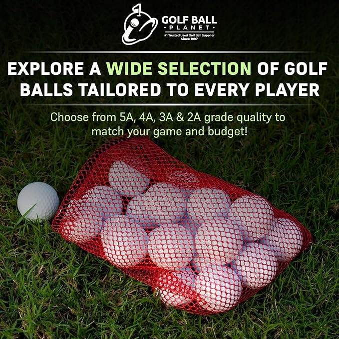 Golf Ball Planet Pro V1 2023 4A/Near Mint Recycled Used Golf Balls for Titleist 2023/2024 Model Great Condition